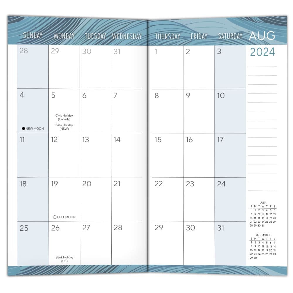 Tidal Pool Checkbook 2025 2-Year Pocket Planner Second Alternate Image width=&quot;1000&quot; height=&quot;1000&quot;