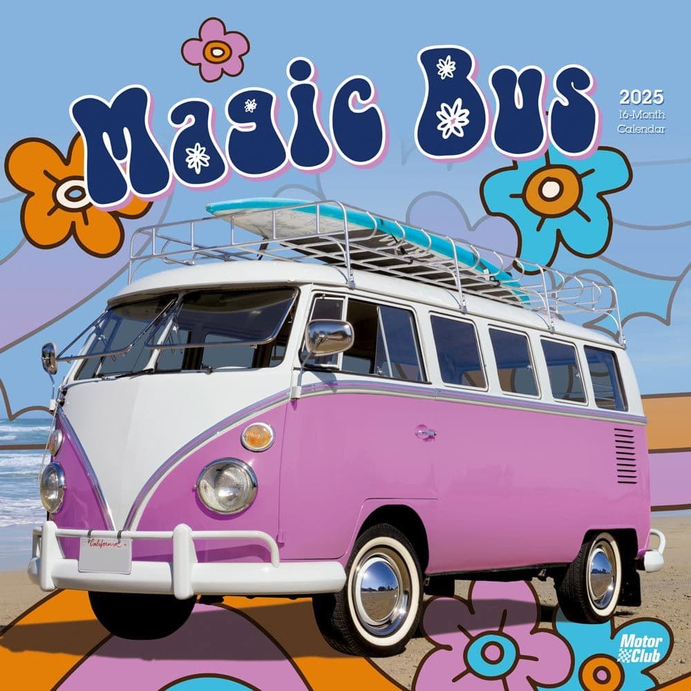 Magic Bus 2025 Wall Calendar Main Image