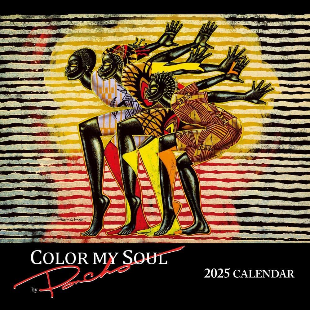 image Color my Soul 2025 Wall Calendar Main Image