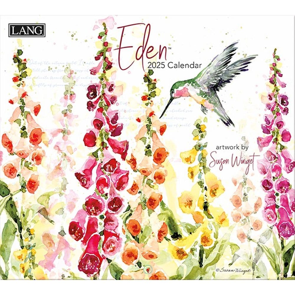 Eden by Susan Winget 2025 Wall Calendar Main Product Image width=&quot;1000&quot; height=&quot;1000&quot;