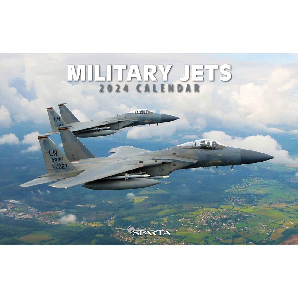Military Jet Deluxe 2024 Wall Calendar Main Product Image width=&quot;1000&quot; height=&quot;1000&quot;