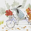 image Two Dogs Riding Bike Anniversary Card Fifth Alternate Image width=&quot;1000&quot; height=&quot;1000&quot;