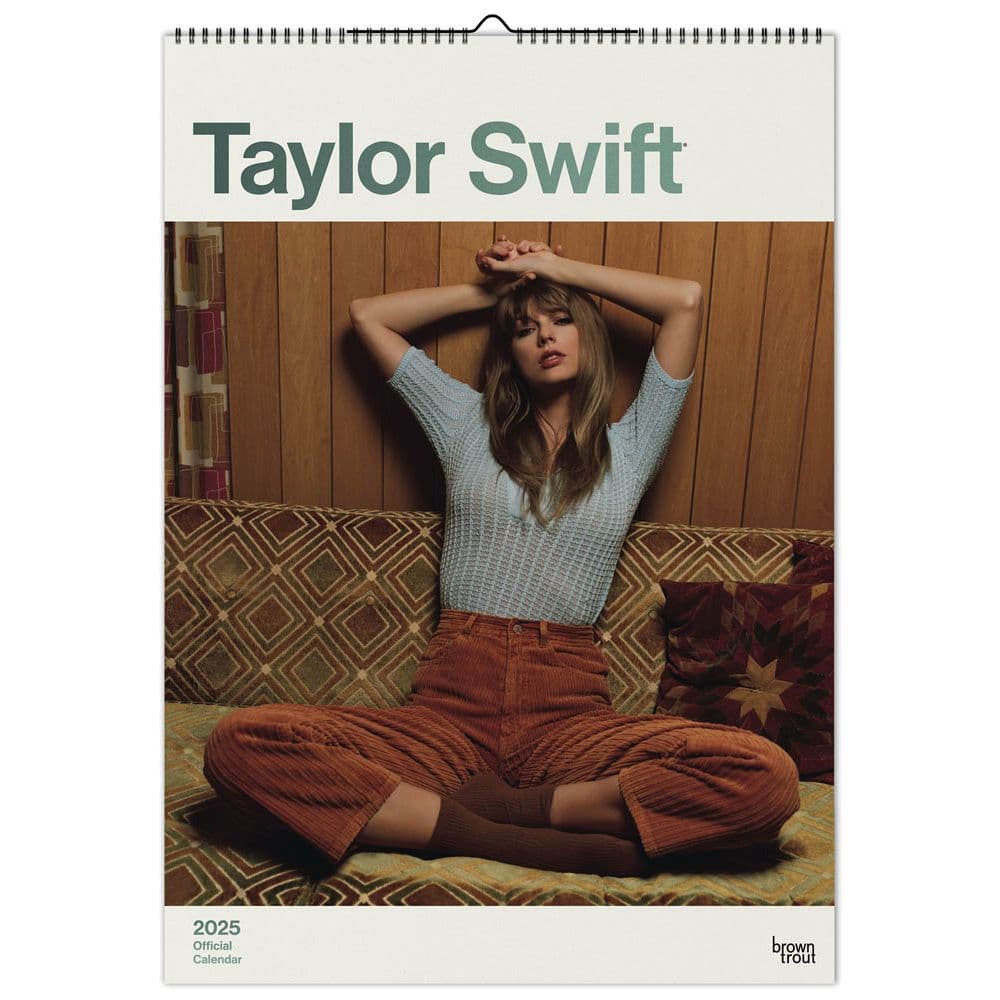 Taylor Swift Poster 2025 Wall Calendar Main Image