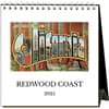 image Nostalgic Redwood Coast 2025 Easel Desk Calendar Main Image