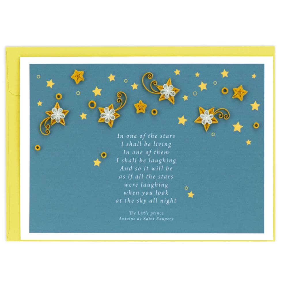 Little Prince Quilling Sympathy Card Main Product Image width=&quot;1000&quot; height=&quot;1000&quot;