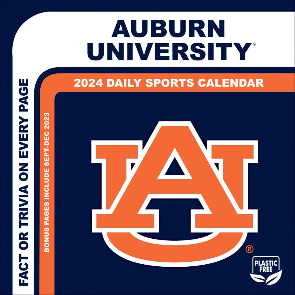 Auburn Tigers 2024 Desk Calendar First Alternate Image width=&quot;1000&quot; height=&quot;1000&quot;