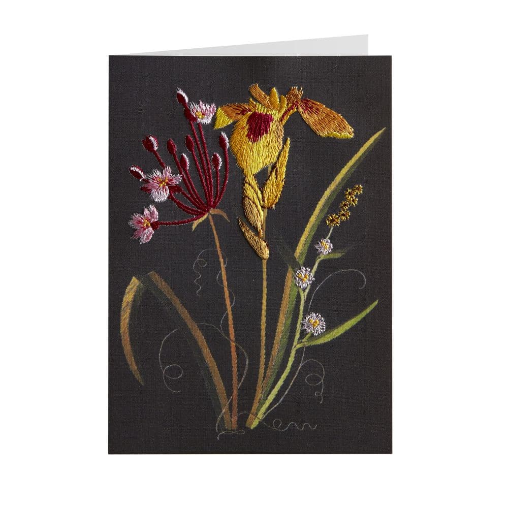 Embroidered Flowers Sympathy Card Sixth Alternate Image width=&quot;1000&quot; height=&quot;1000&quot;