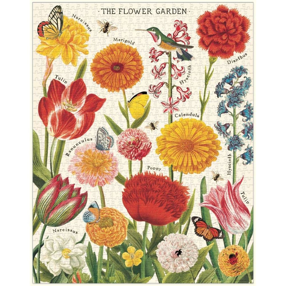 Flower Garden 1000 Piece Puzzle Second Alternate Image width=&quot;1000&quot; height=&quot;1000&quot;