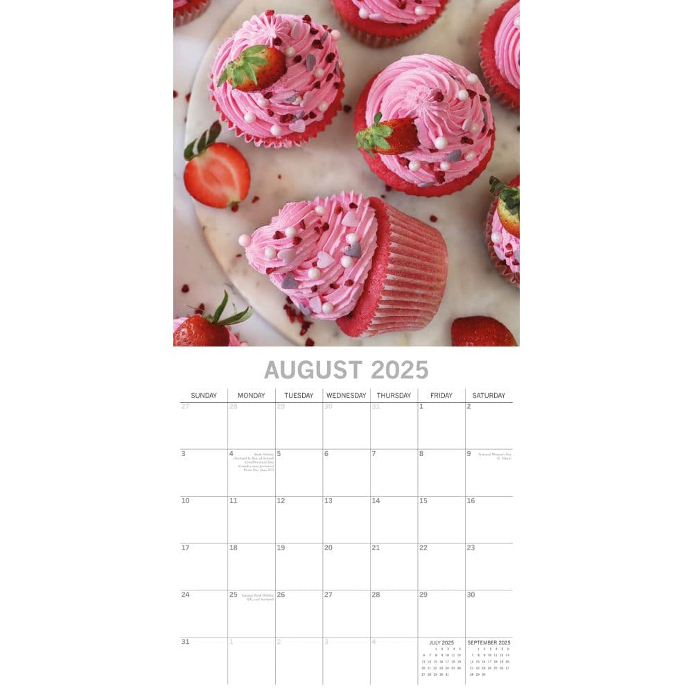 Cupcakes 2025 Wall Calendar Third Alternate Image width=&quot;1000&quot; height=&quot;1000&quot;
