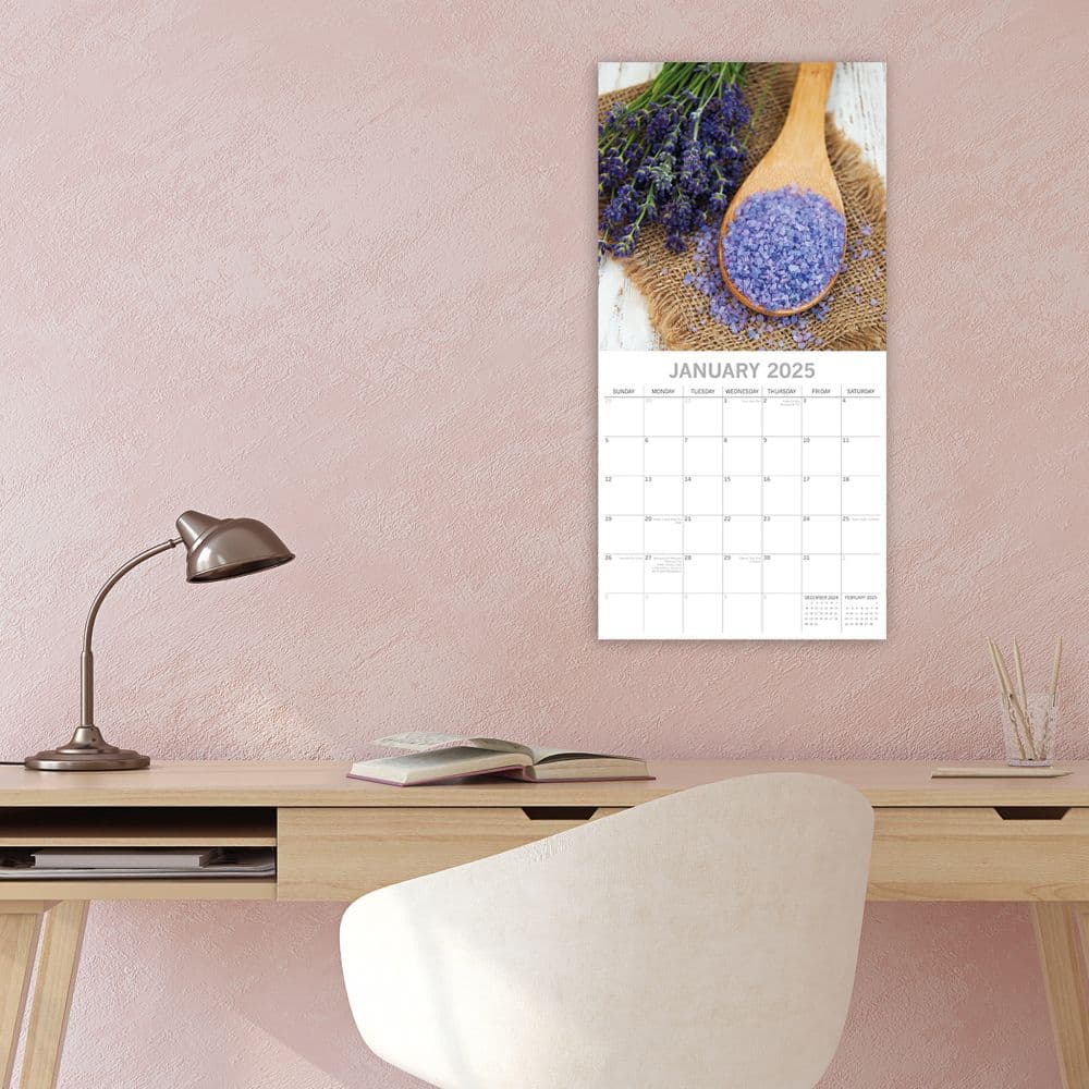 Lavender 2025 Wall Calendar Second Alternate Image width=&quot;1000&quot; height=&quot;1000&quot;