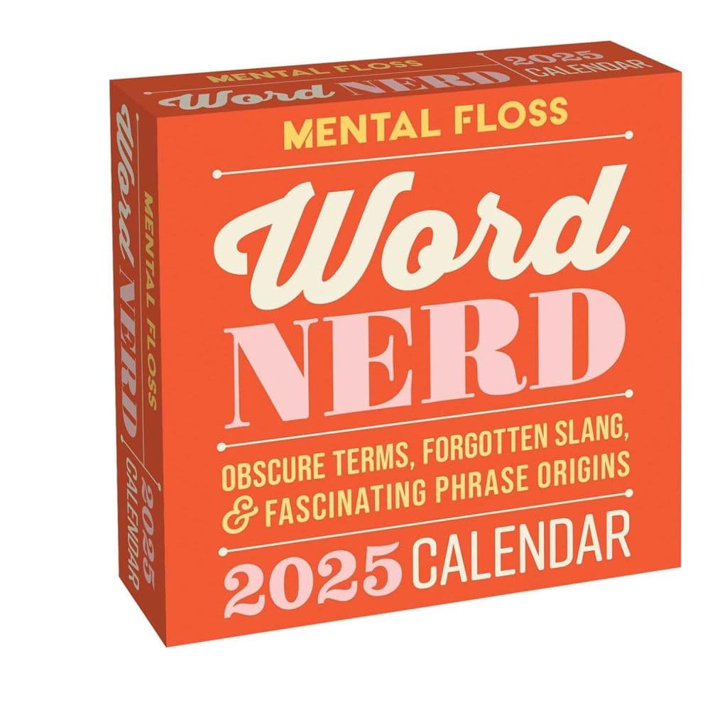 Word Nerd 2025 Desk Calendar Main Product Image width=&quot;1000&quot; height=&quot;1000&quot;
