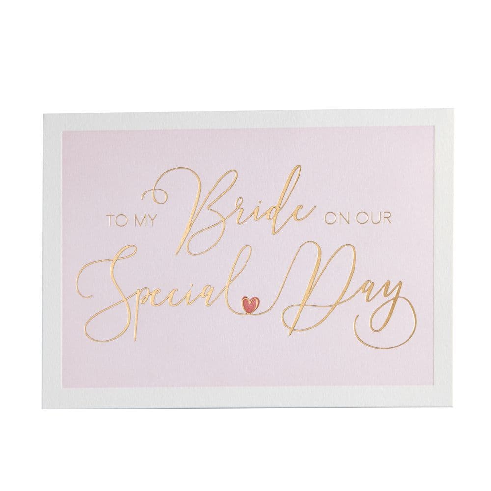 To My Bride Special Day Wedding Card First Alternate Image width=&quot;1000&quot; height=&quot;1000&quot;