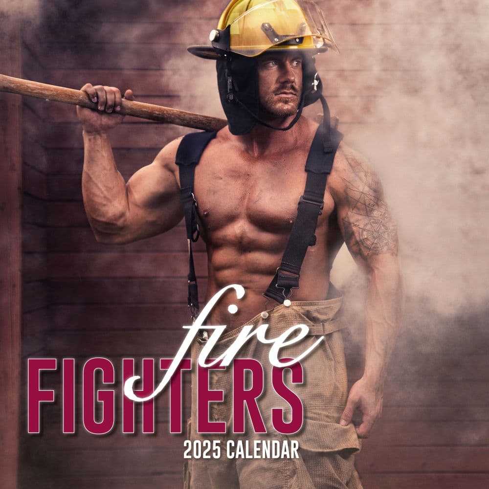 Firefighters 2025 Wall Calendar Main Product Image width=&quot;1000&quot; height=&quot;1000&quot;
