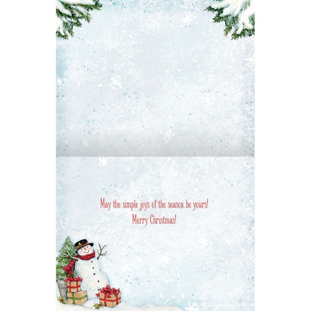 Snowmans Farmhouse Greeting Card Alternate Image 2
