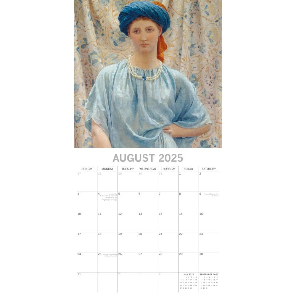 Pre-Raphaelites 2025 Wall Calendar Third Alternate Image width=&quot;1000&quot; height=&quot;1000&quot;