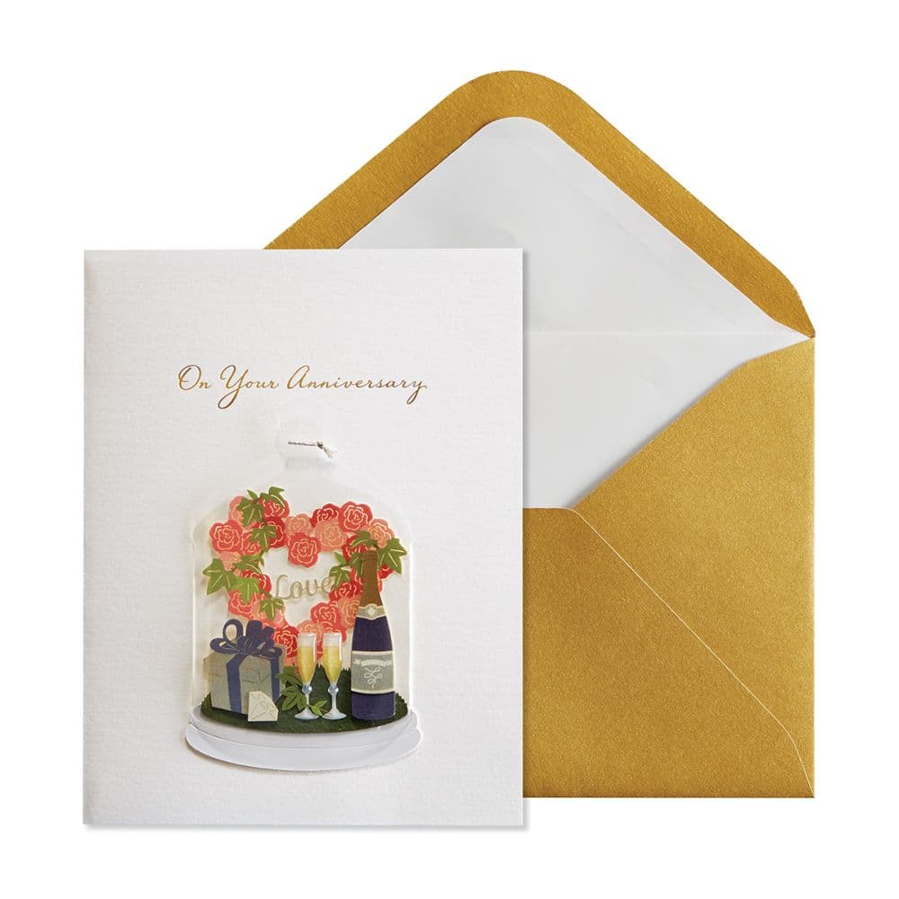 Cloche Anniversary Card Main Product Image width=&quot;1000&quot; height=&quot;1000&quot;