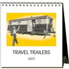 image Travel Trailers 2025 Easel Desk Calendar Main Image