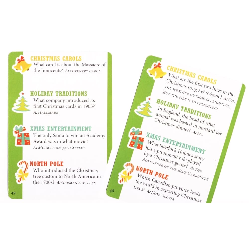 Christmas Trivia Game 4th Product Detail  Image width="1000" height="1000"