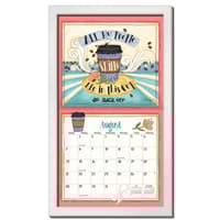 image Contemporary Wall Calendar Frame   White Finish Main Product  Image width="1000" height="1000"