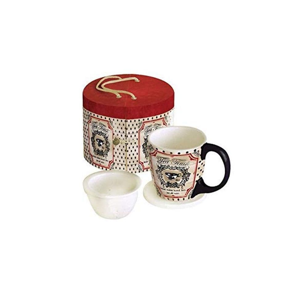 image Wisdom Brewed Here Tea Cup Set by LoriLynn Simms Main Product  Image width="1000" height="1000"