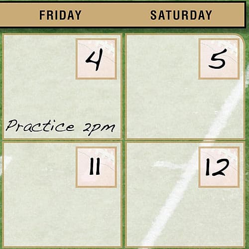 San Francisco 49ers Perpetual Calendar 2nd Product Detail  Image width="1000" height="1000"