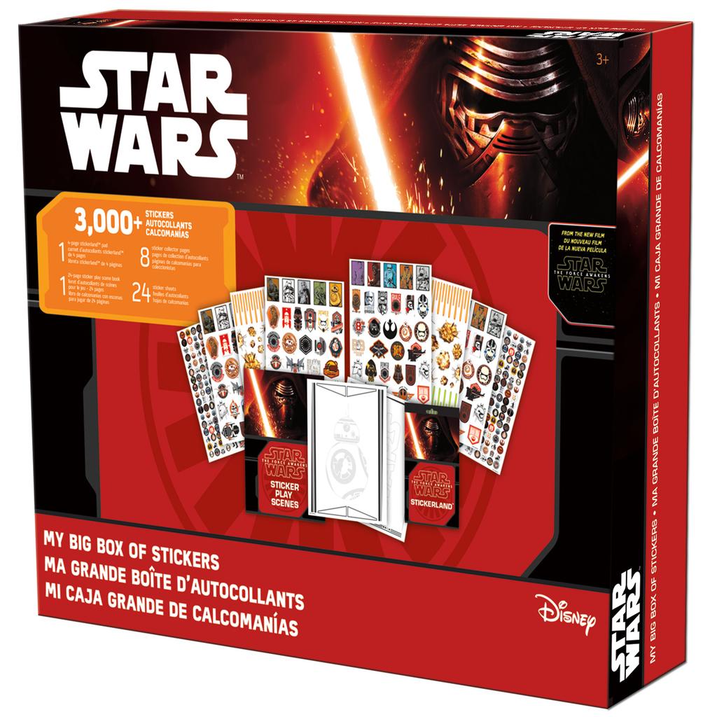 Star Wars Episode VII Big Box of Stickers Main Product  Image width="1000" height="1000"