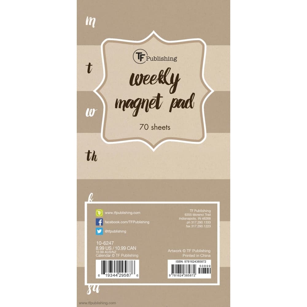 image Basic Kraft Magnet Pad Main Product  Image width="1000" height="1000"