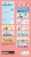 image Dates to Remember Perpetual Wall Calendar 2nd Product Detail  Image width="1000" height="1000"
