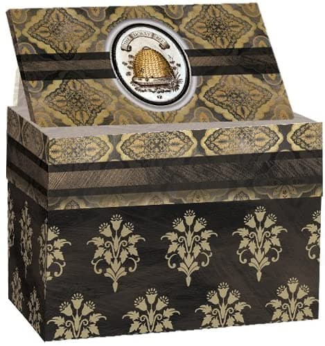 honey grey recipe card box image main width="1000" height="1000"