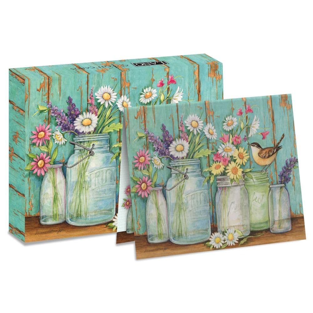 Flower Jars Boxed Note Cards by Susan Winget 4th Product Detail  Image width=&quot;1000&quot; height=&quot;1000&quot;