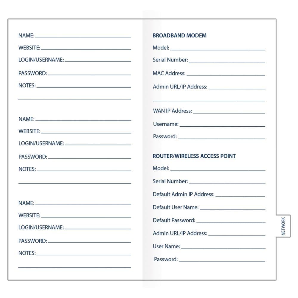 Hugo Hege Password Journal by Lowell Herrero 4th Product Detail  Image width="1000" height="1000"