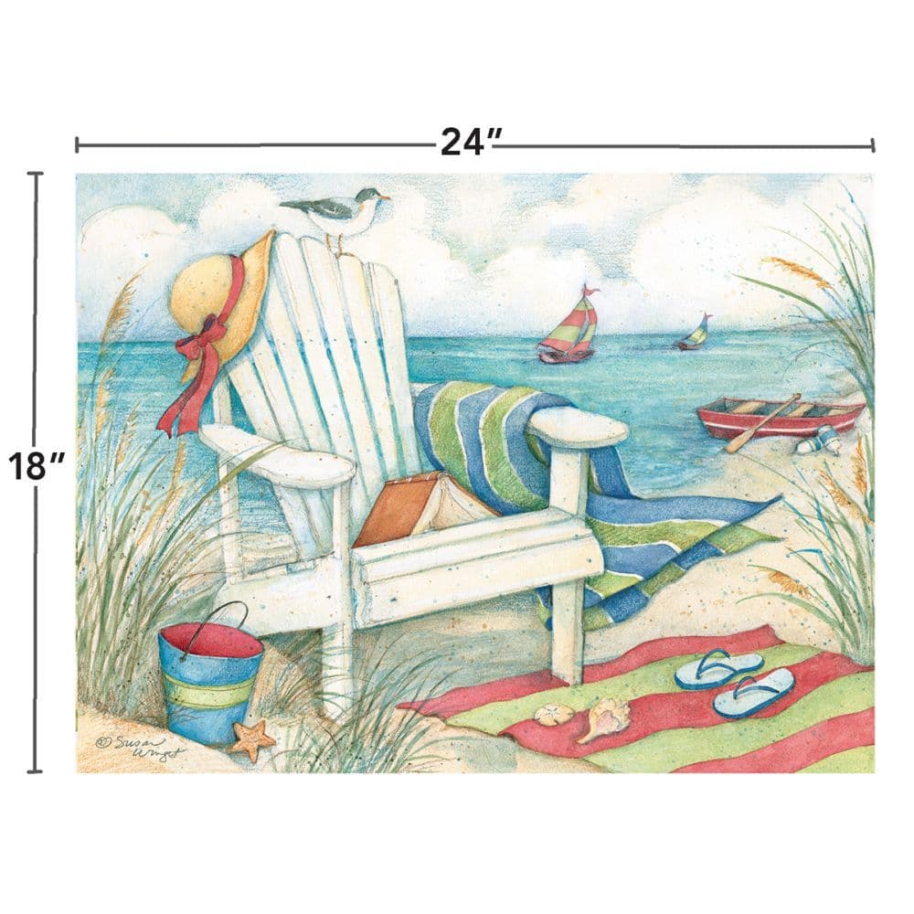Just Beachy 500 Piece Puzzle by Susan Winget 5th Product Detail  Image width=&quot;1000&quot; height=&quot;1000&quot;
