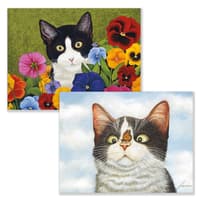 image American Cat Assorted Boxed Note Cards by Lowell Herrero Main Product  Image width="1000" height="1000"