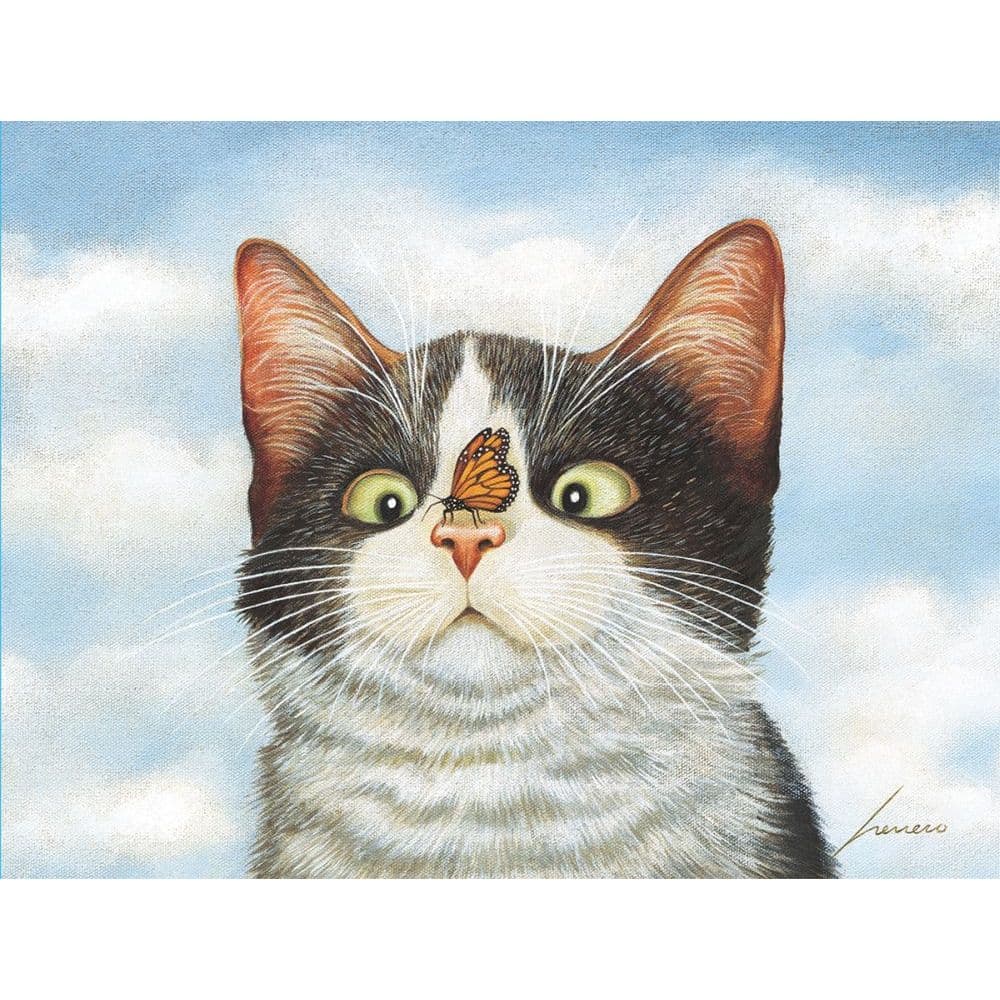 American Cat Assorted Boxed Note Cards by Lowell Herrero 3rd Product Detail  Image width="1000" height="1000"