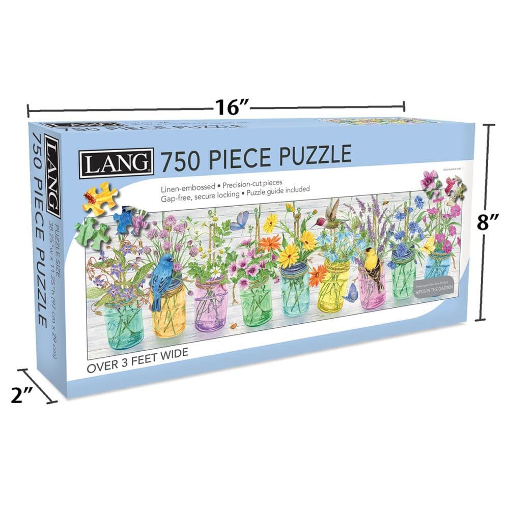 Herb Jars 750 Piece Puzzle Panoramic by Jane Shasky 4th Product Detail  Image width=&quot;1000&quot; height=&quot;1000&quot;