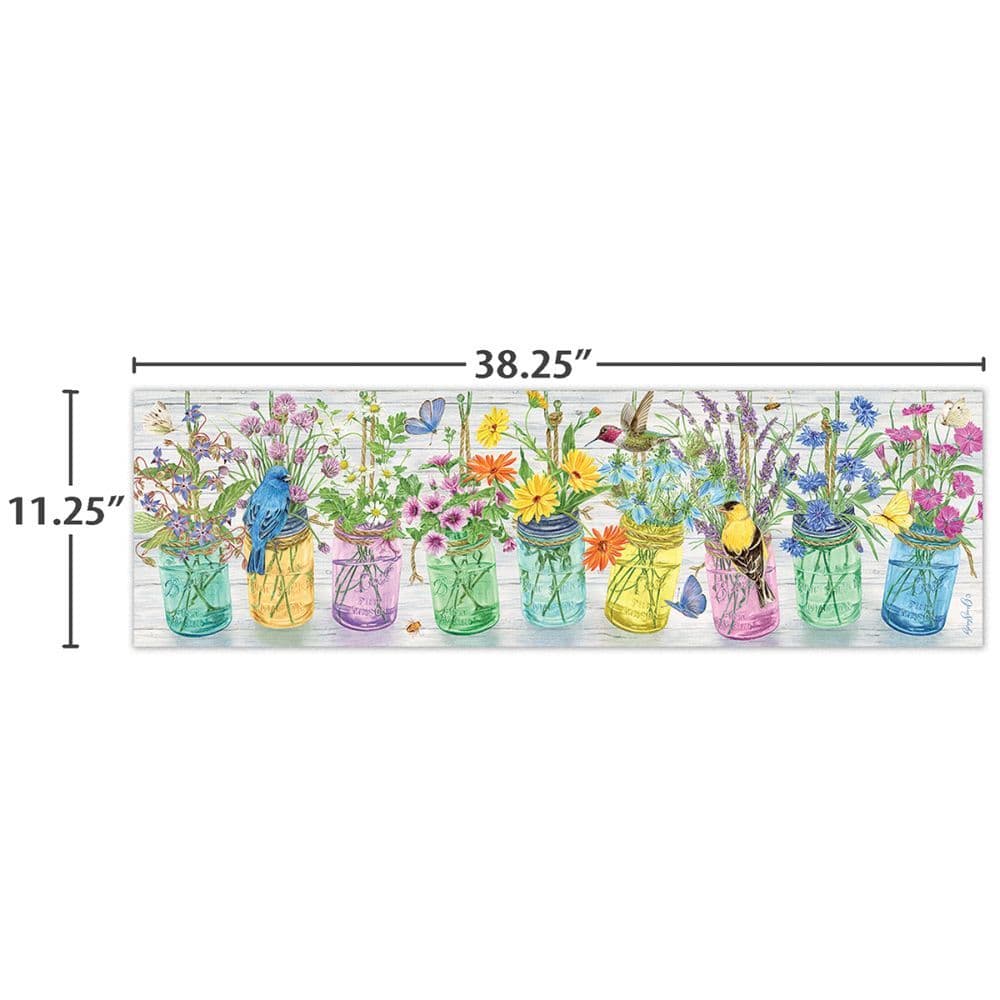 Herb Jars 750 Piece Puzzle Panoramic by Jane Shasky 5th Product Detail  Image width="1000" height="1000"
