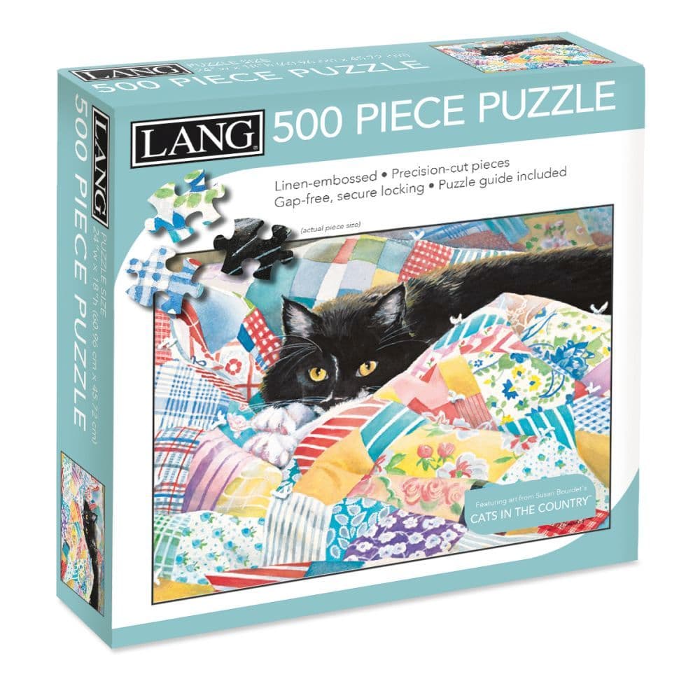 Grandmas Quilt 500 Piece Puzzle by Susan Bourdet Main Product  Image width="1000" height="1000"