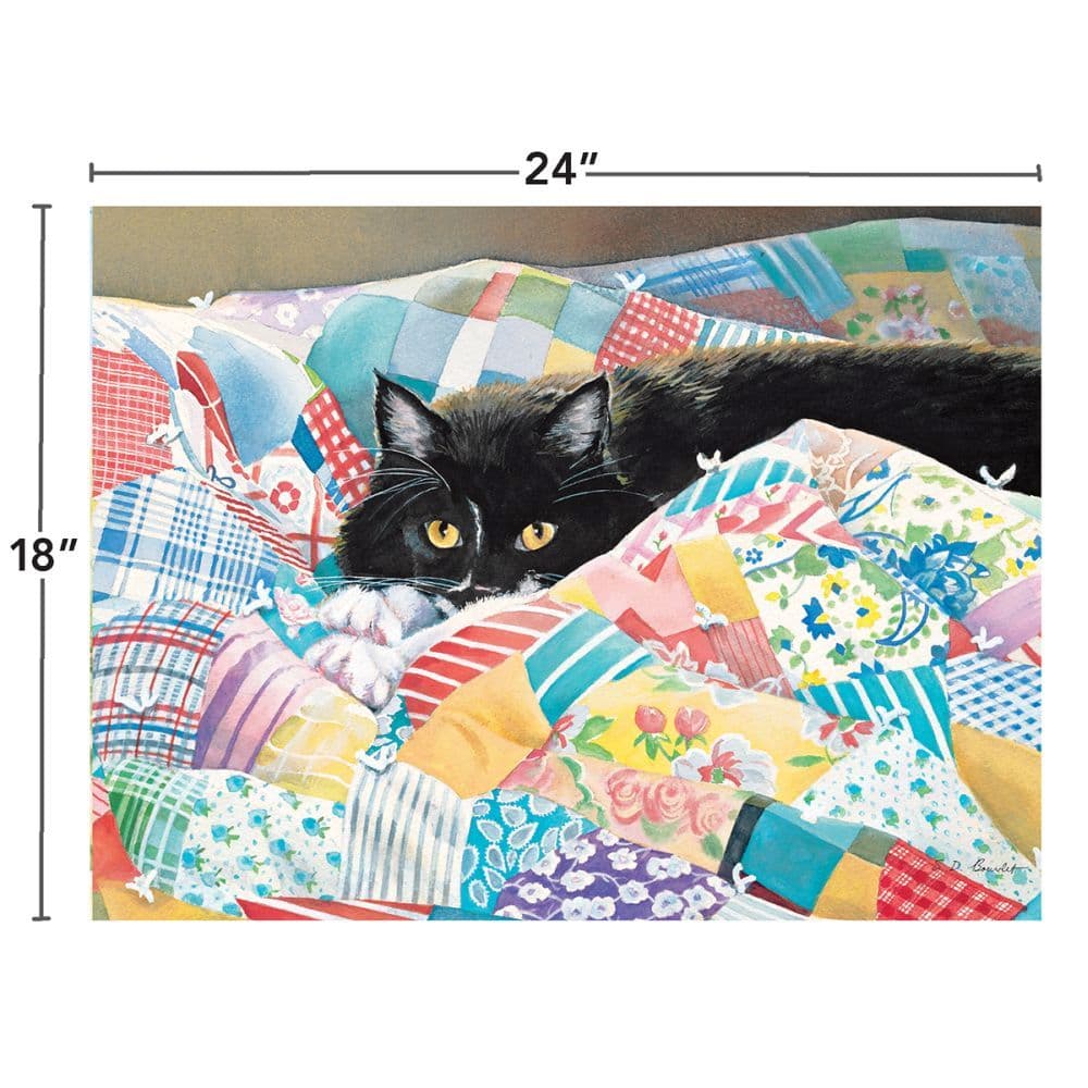 Grandmas Quilt 500 Piece Puzzle by Susan Bourdet 5th Product Detail  Image width="1000" height="1000"
