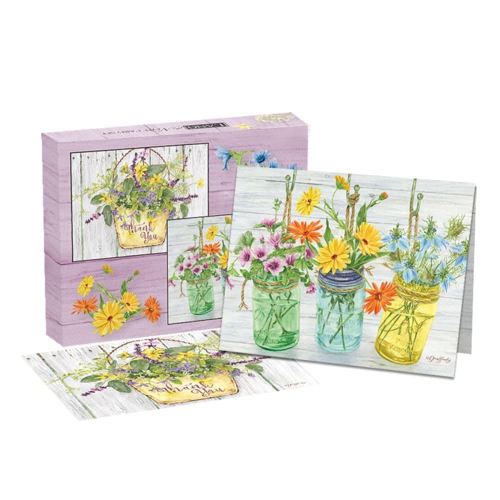 Herb Jars Assorted Boxed Note Cards by Jane Shasky Main Product  Image width=&quot;1000&quot; height=&quot;1000&quot;