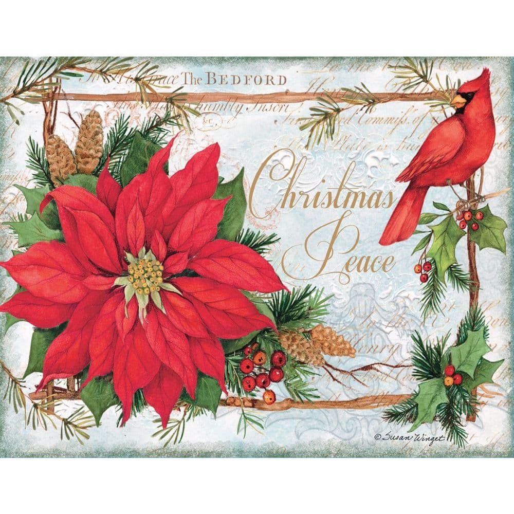 Cardinal Christmas Assorted Boxed Christmas Cards by Susan Winget 3rd Product Detail  Image width=&quot;1000&quot; height=&quot;1000&quot;
