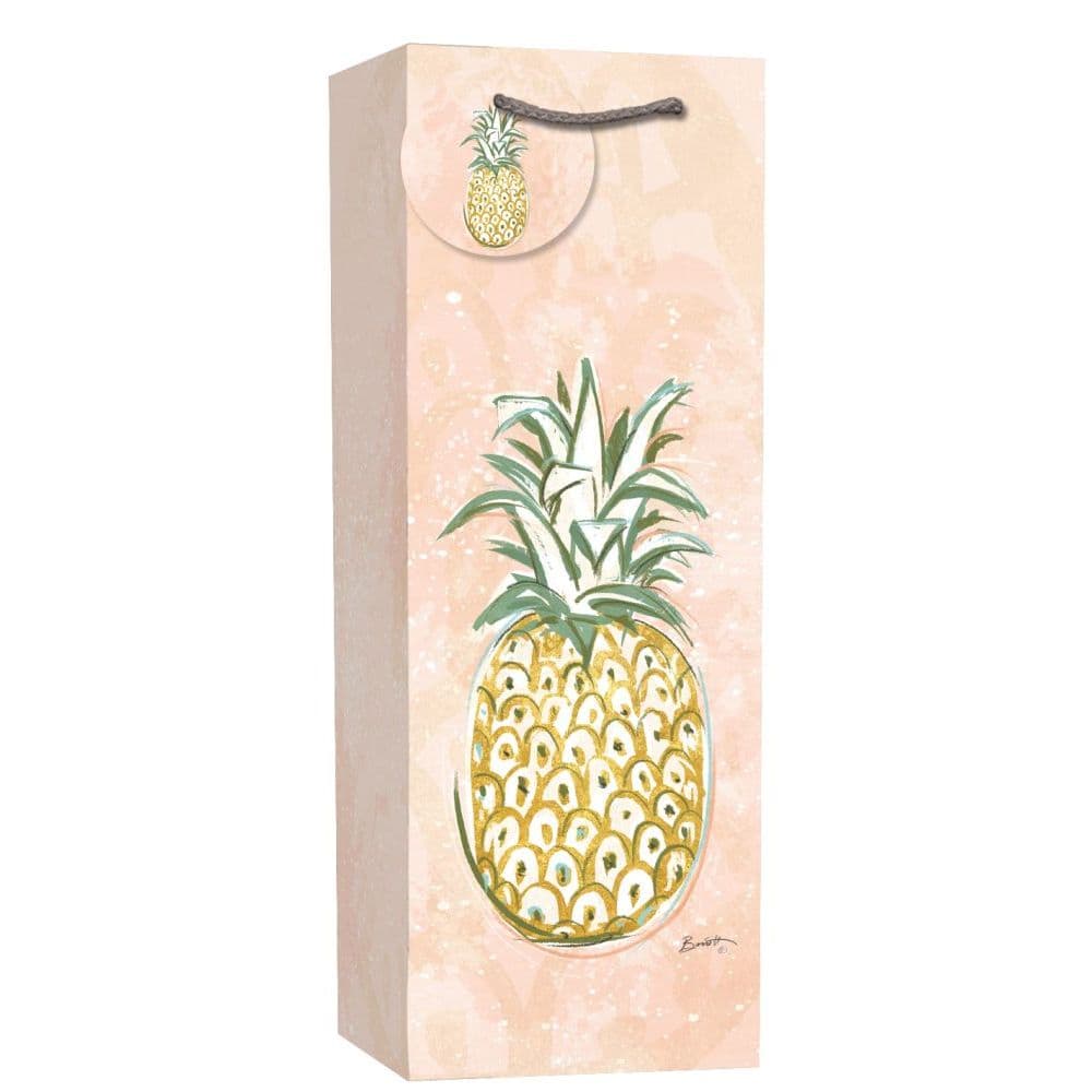 Impressions Pineapple Paradise Bottle Gift Bag by Chad Barrett 3rd Product Detail  Image width="1000" height="1000"
