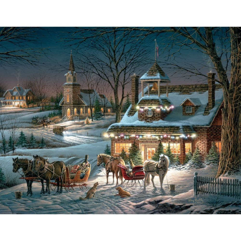 Evening Rehearsals 5375 In X 6875 In Assorted Boxed Christmas Cards by Terry Redlin 2nd Product Detail  Image width=&quot;1000&quot; height=&quot;1000&quot;