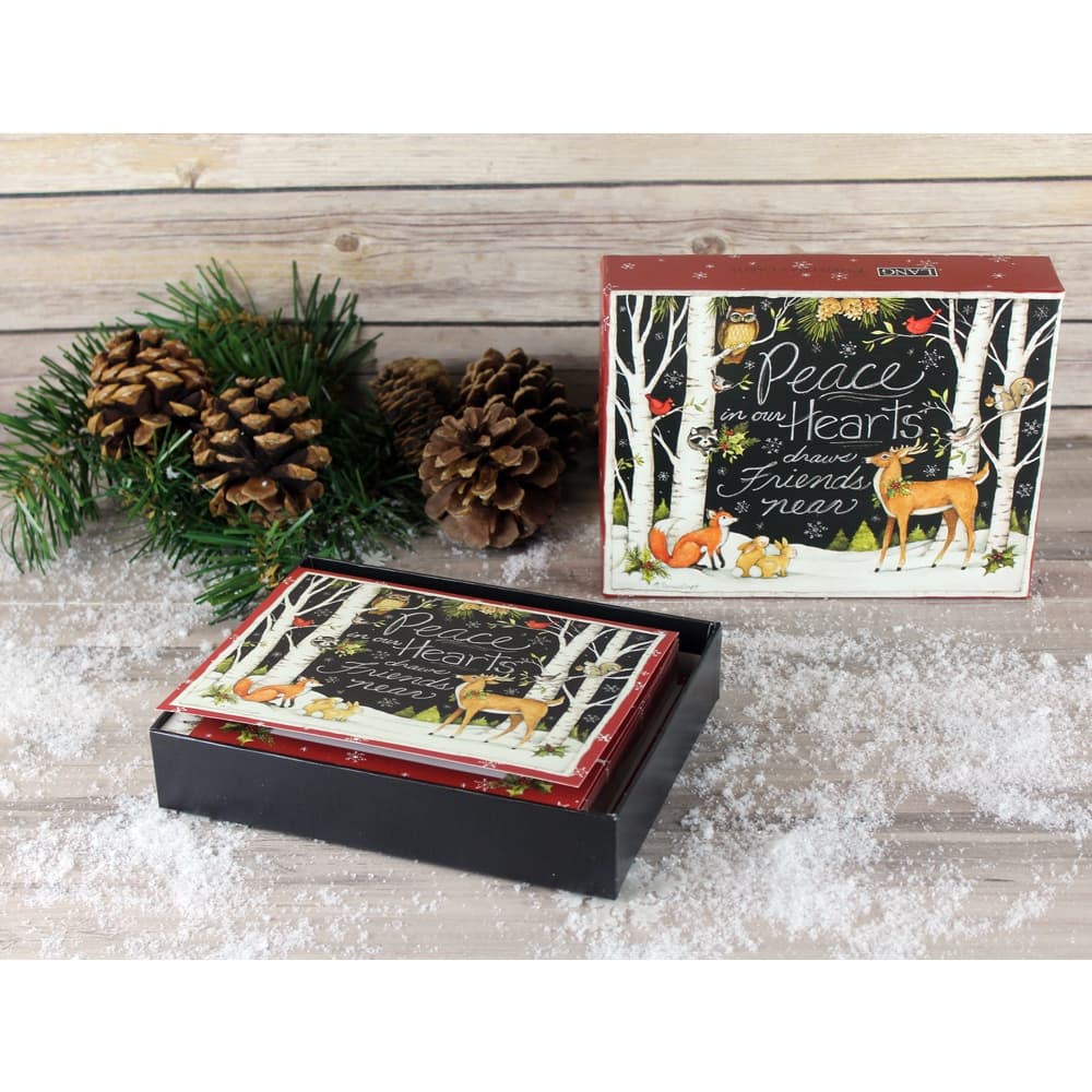 Peace In Our Hearts 5375 X 6875 Boxed Christmas Card by Susan Winget 5th Product Detail  Image width="1000" height="1000"