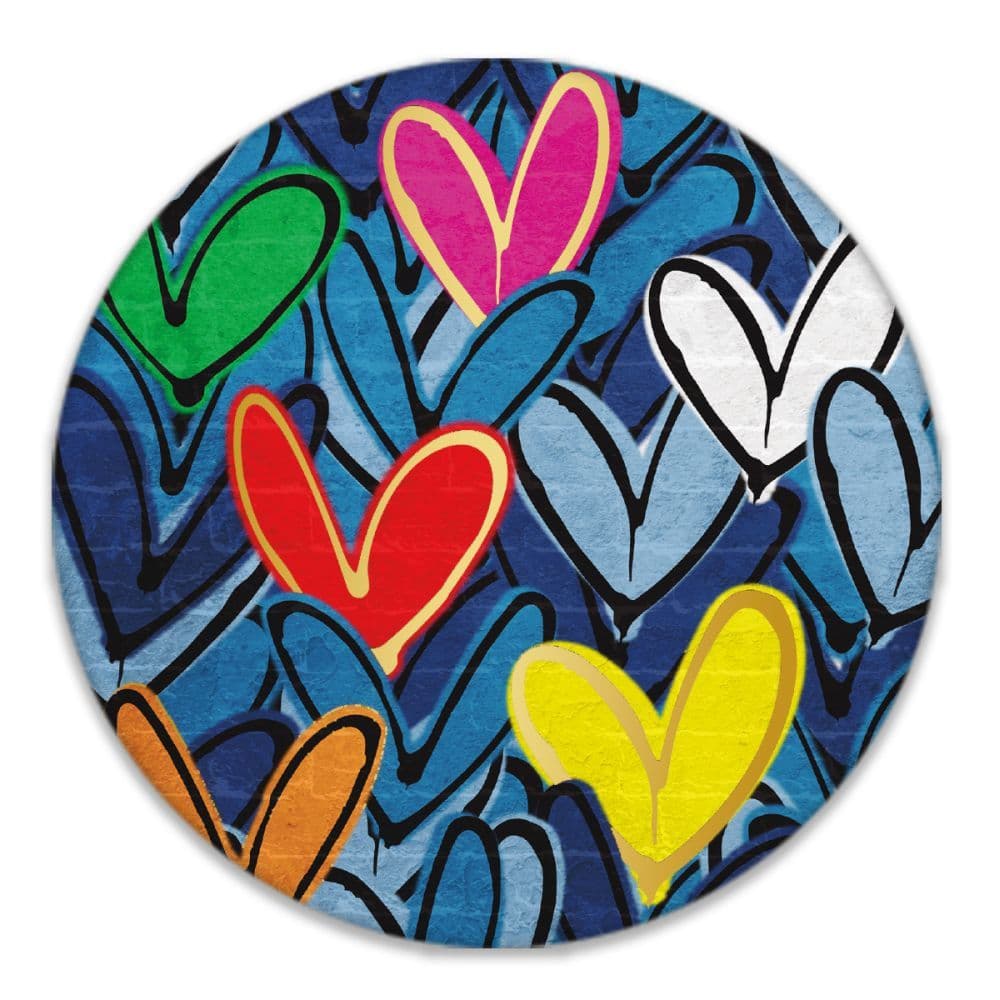 jgoldcrown All Hearts Coasters 4 Inch by James Goldcrown 2nd Product Detail  Image width=&quot;1000&quot; height=&quot;1000&quot;