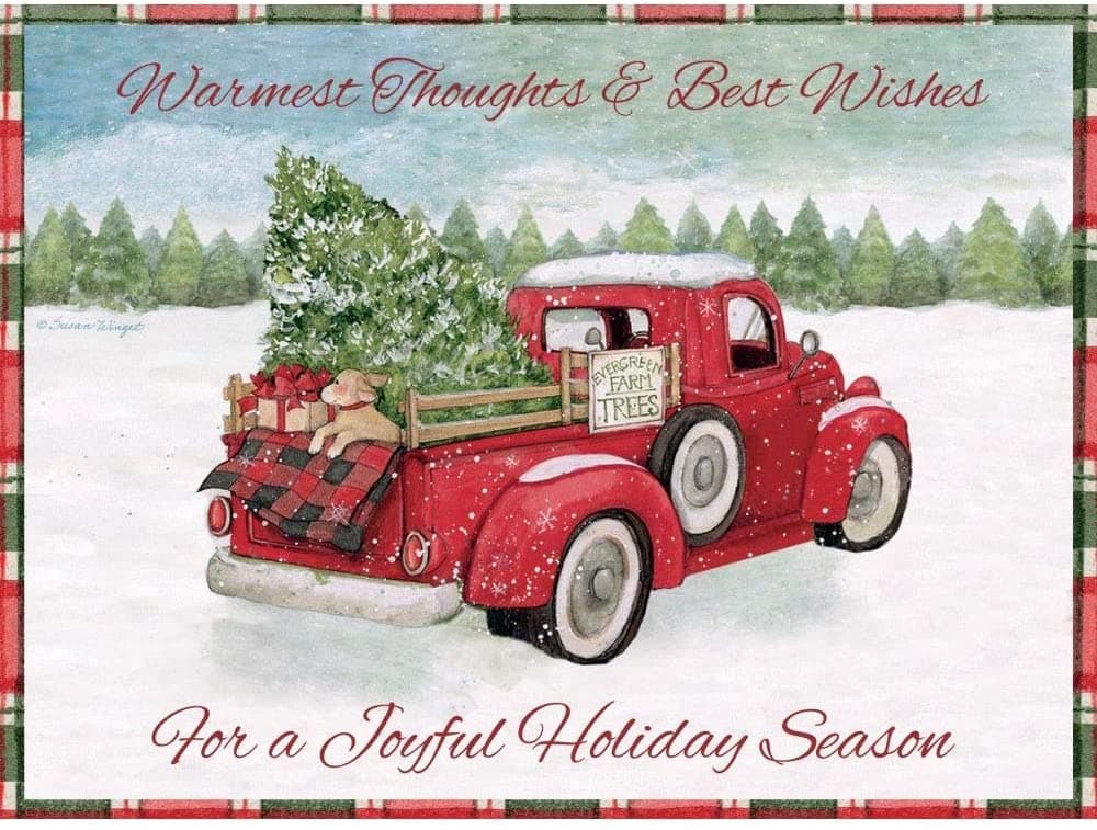 Santas Truck 3D Pop Up Christmas Cards 8 pack by Susan Winget 2nd Product Detail  Image width="1000" height="1000"