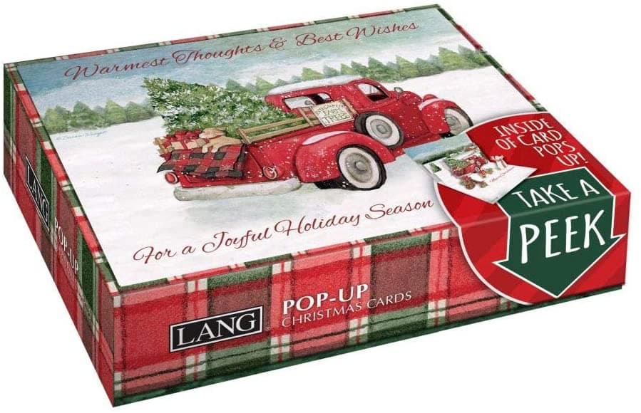 Santas Truck 3D Pop Up Christmas Cards 8 pack by Susan Winget 4th Product Detail  Image width="1000" height="1000"