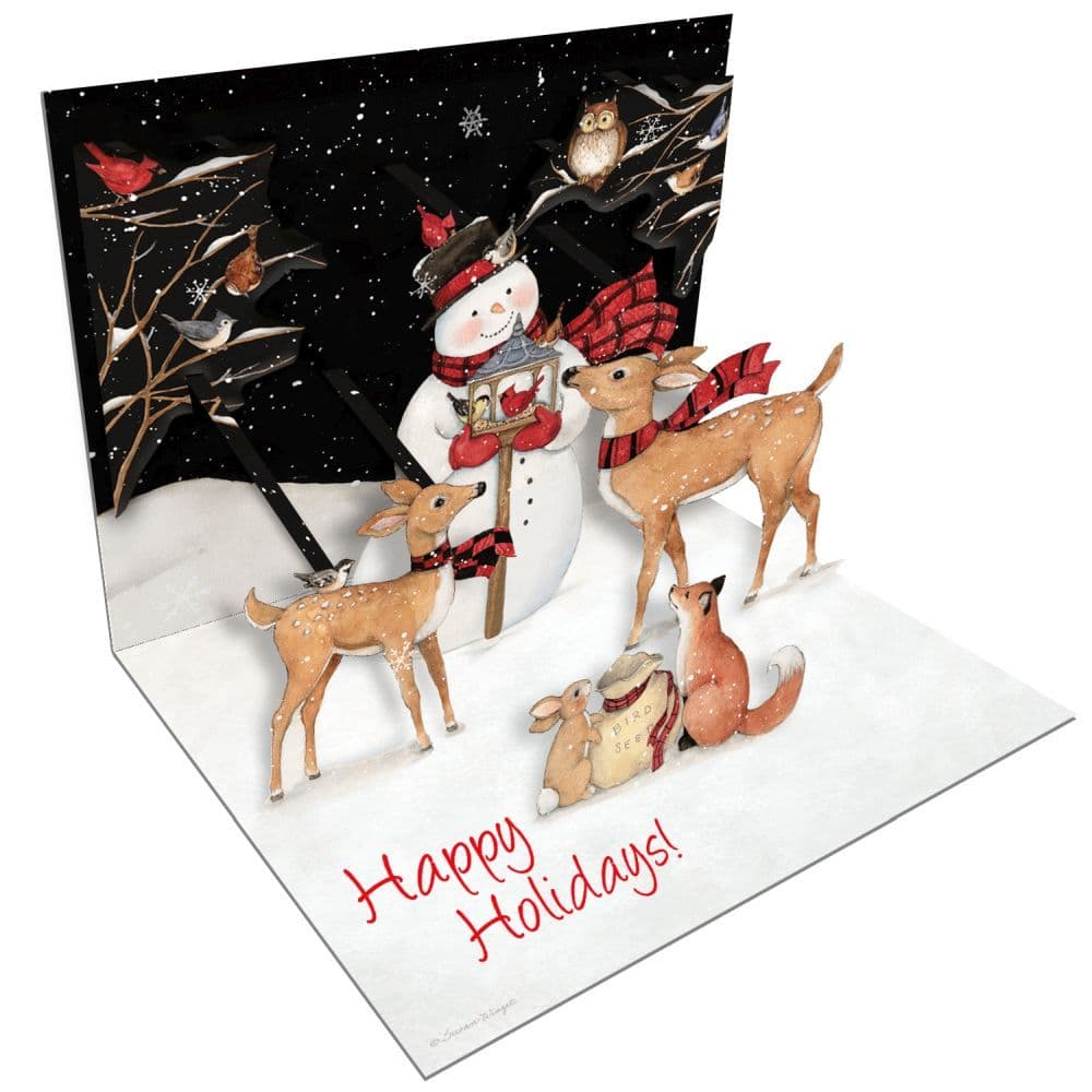 image Sam Snowman 3D Pop Up Christmas Cards 8 pack by Susan Winget Main Product  Image width="1000" height="1000"