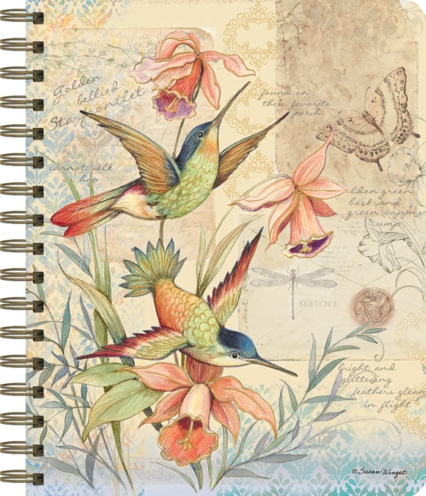 Hummingbirds Planning Journal by Susan Winget Main Product  Image width=&quot;1000&quot; height=&quot;1000&quot;