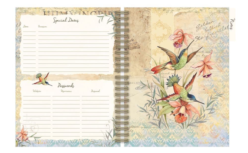 Hummingbirds Planning Journal by Susan Winget 3rd Product Detail  Image width=&quot;1000&quot; height=&quot;1000&quot;