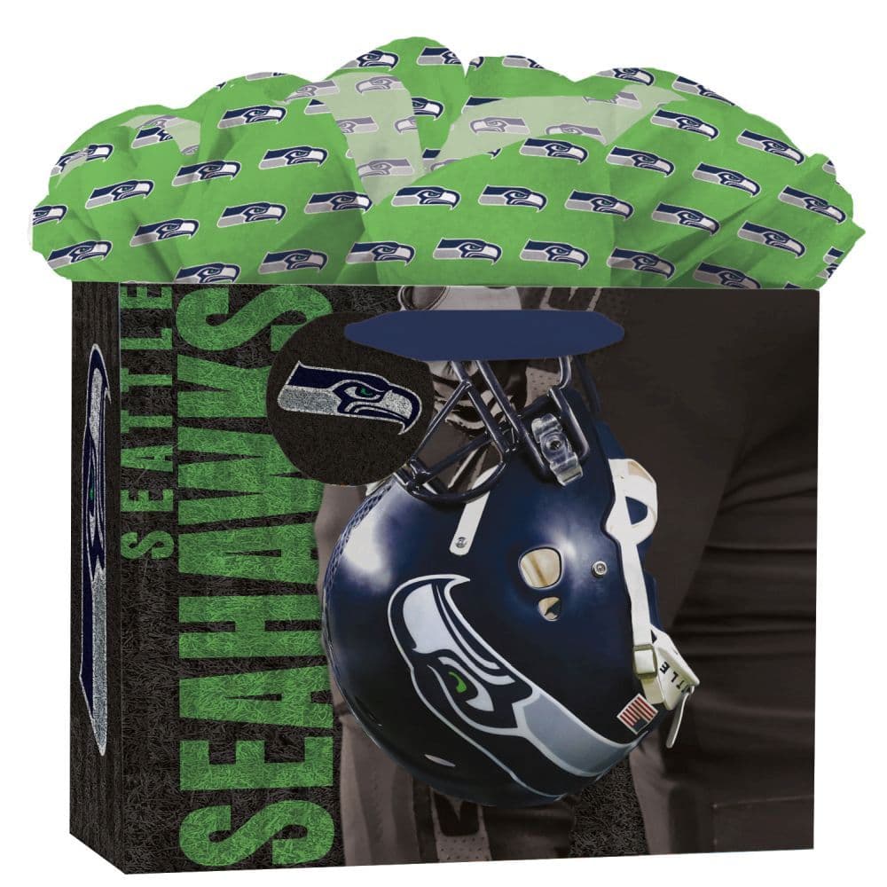 image Nfl Seattle Seahawks Med GoGo Gift Bag Main Product  Image width="1000" height="1000"
